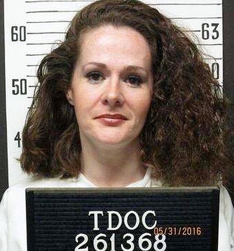 This undated photo provided by the Tennessee Department of Correction shows Christa Pike.  