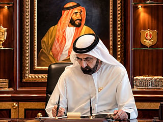 His Highness Sheikh Mohammed bin Rashid Al Maktoum, Vice President and Prime Minister of the UAE and Ruler of Dubai.