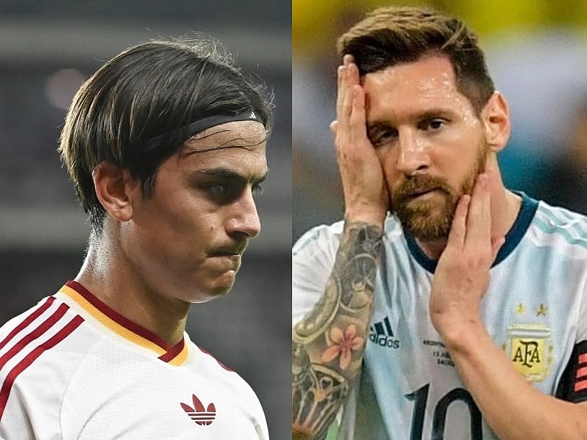 Paulo Dybala and Lionel Messi Collage