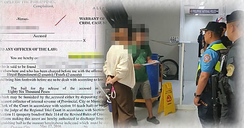 Court records show that the alias warrant was issued in 2016 in connection with two counts of illegal recruitment and two counts of estafa