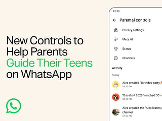 A parent PIN locks privacy choices, while end-to-end encryption protects conversations.