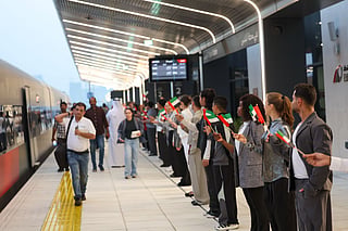 Abu Dhabi awaits Etihad Rail’s first Dubai train
