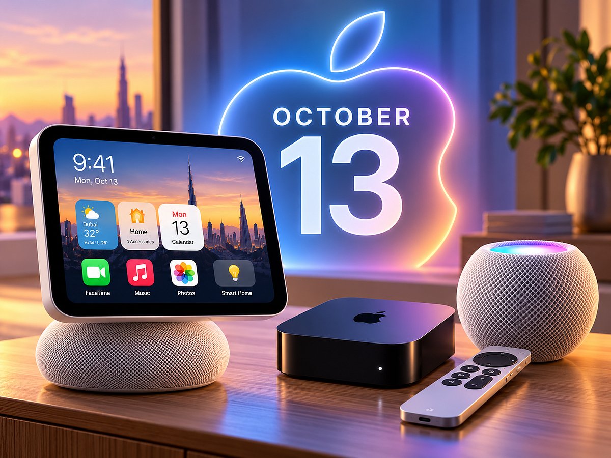 Apple itself has not announced an October 13 event or confirmed the products.
