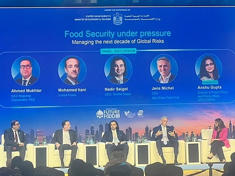 A panel discussion underway at the 8th Future Food Forum
