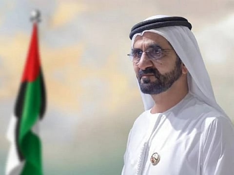 His Highness Sheikh Mohammed bin Rashid Al Maktoum, Vice President and Prime Minister of the UAE and Ruler of Dubai.