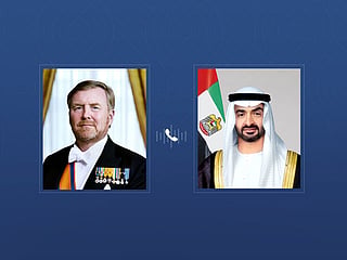 UAE, Netherlands leaders discuss bilateral ties 