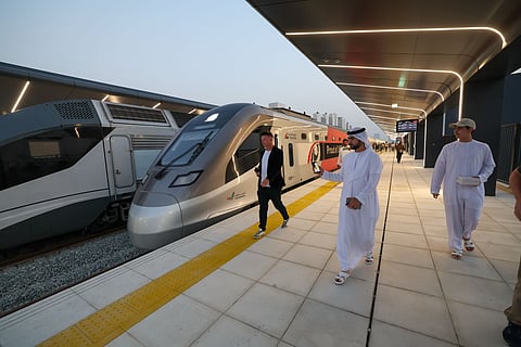 First intercity train connects Dubai and Abu Dhabi, transforming daily commutes