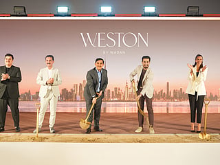The Wadan team at the 
official breaking ground ceremony of Weston, marking the start of 
construction at DLRC
