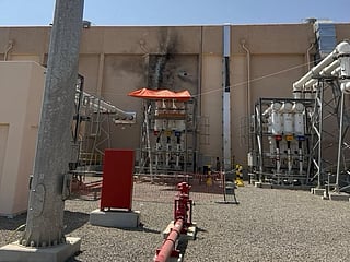 Taibah station in Madinah was targeted by drone, according to Saudi-led coalition.