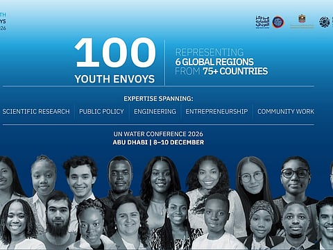 100 young leaders from 75 nations to shape global water agenda at UN Conference in Abu Dhabi