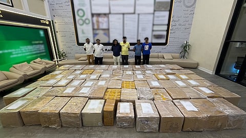 Massive drug bust: Dubai Police arrest 14 suspects and confiscate Dh115 million worth of narcotics