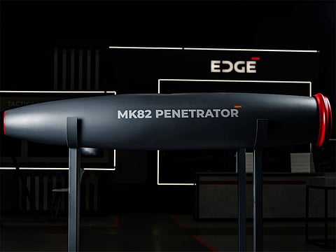 The MK 82 Penetrator is compatible with multiple fighter aircraft and existing guidance kits.
