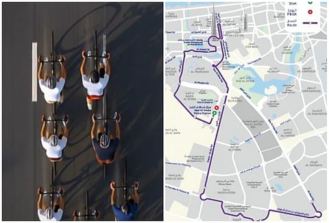 Cycling race causes morning traffic disruptions on major Dubai routes