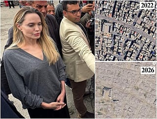 Angelina Jolie highlights Gaza's devastation with striking satellite images