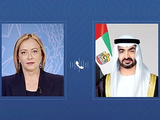 Sheikh Mohamed, Meloni discuss ties, regional issues