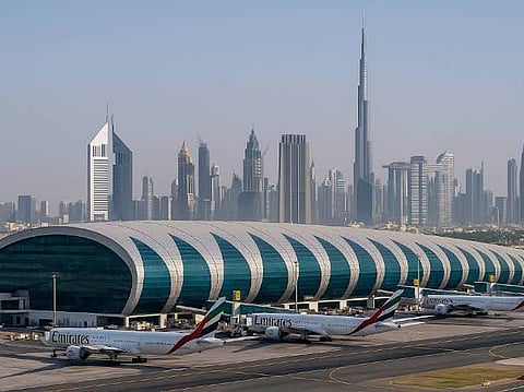 Capacity at Dubai International rose 5.3 per cent from September, when the airport recorded 4.34 million departing international seats.