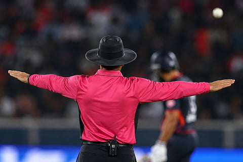 Bizarre cricket rule as wide flies for six but counts five