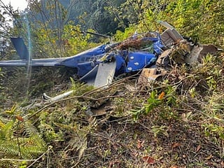 Air force spokesman Ehimen Ejodame said the aircraft was on a "routine mission" from Benin City in Nigeria's south to the economic hub Lagos when it went down at Igbokoda in Ondo state.