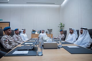 Sheikh Hamdan chairs third Defence Council Meeting