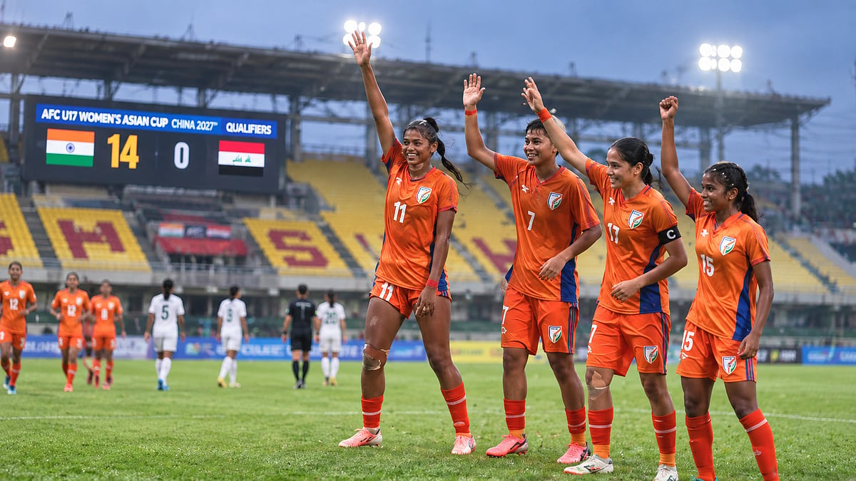 India U17 women thrash Iraq 14-0 as Anushka scores five