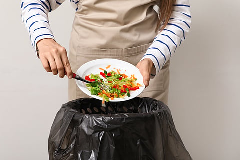 The kitchen adds more, as salads and meat are often made in larger amounts than needed, and the leftovers usually go straight into the bin.