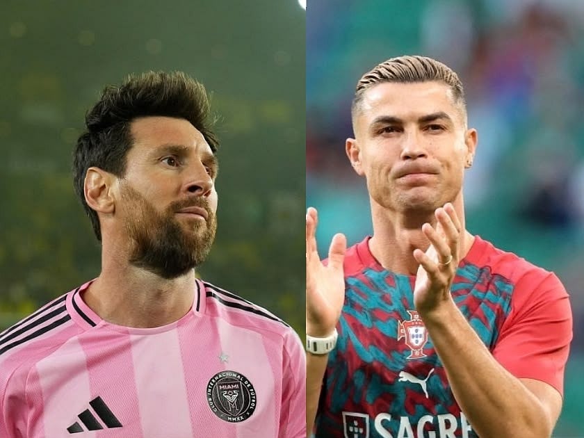 Lionel Messi and Cristiano Ronaldo
