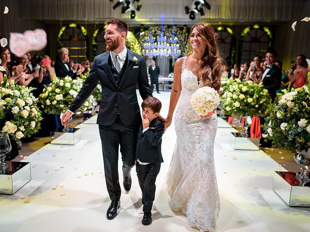 Lionel Messi Wedding with Antonela Roccuzzo