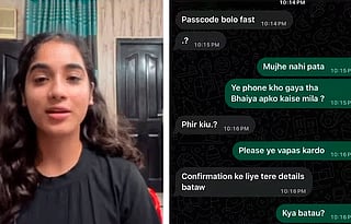 Kaushiki said a contact number was visible on the iPhone’s locked screen, allowing the person in possession of the device to contact her.  