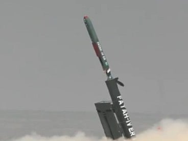 Pakistan on Tuesday announces to test-launched an extended version of its indigenously developed Fatah-4 ground-launched cruise missile.  ISPR video screen grab