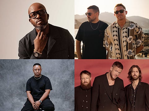 Black Coffee, CamelPhat and Shimza will play three nights at the Abu Dhabi Grand Prix