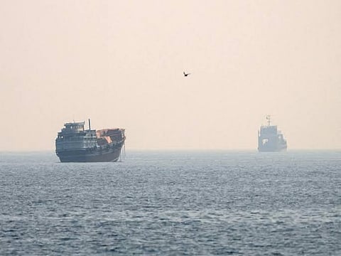 The US military has rejected Tehran's claim that Hormuz is "closed", citing 20 million barrels of crude moving through the strait.