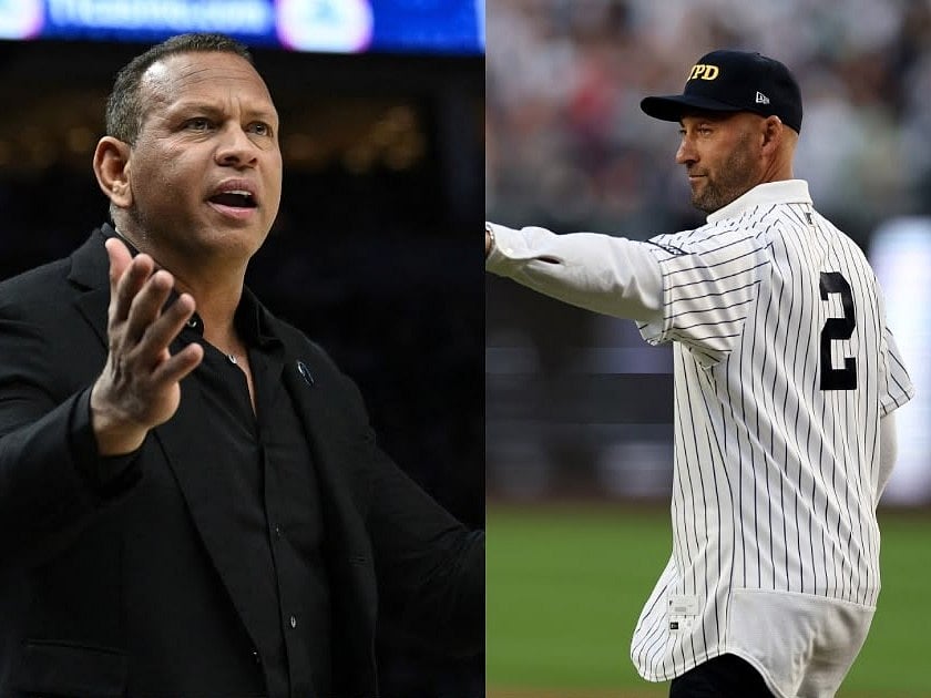 Alex Rodriguez and Derek Jeter
