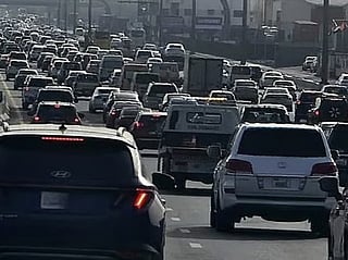 Heavy traffic hits Dubai-Sharjah routes