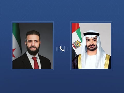 UAE President and Syrian President discuss cooperation ties and regional developments in phone call