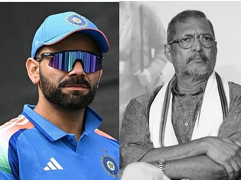 Virat Kohli and Nana Patekar