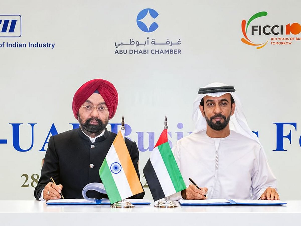 Abu Dhabi Chamber signs trade pact with India's FICCI in Mumbai