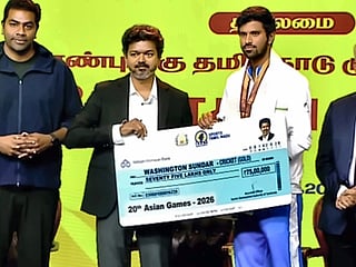 Vijay and Washington Sundar 