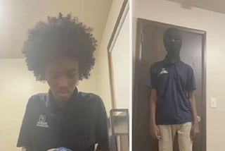 Images provided on October 7, 2026 by the US Department of Justice shows Sheikhdoon Abdullahi Mohamud. The FBI arrested Mohamud, 18, after he bought an AK-47 rifle and ammunition from an undercover agent in a sting operation that foiled his apparent plot.  