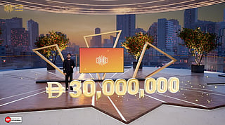 UAE Lottery show host Chadi Khalaf during Lucky Day Draw No. 261010