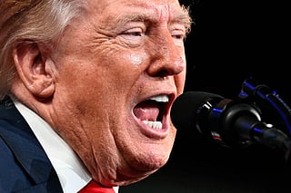 US President Donald Trump says Washington could decide quickly whether to join military strikes against Yemen's Iran-backed Houthis.