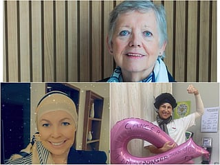 Top: Catherine Vander Cammen, bottom left:  Maelisa Hall, Right: Maria Sirotinina