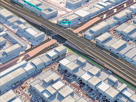 The upgraded road is expected to accommodate approximately 4,000 vehicles per hour, helping to separate through traffic from vehicles travelling to local destinations.