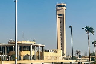 King Khalid International Airport in Riyadh. Nearly half of Saudi Arabia’s scheduled flight departures have been affected since October 8 amid continuing Houthi missile and drone attacks.