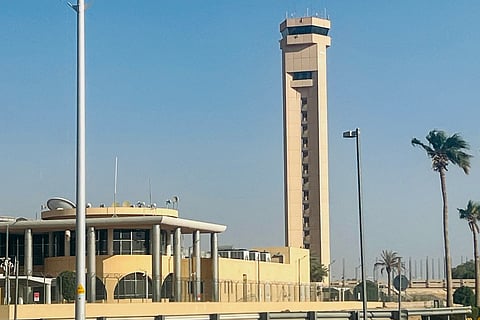 King Khalid International Airport in Riyadh. Nearly half of Saudi Arabia’s scheduled flight departures have been affected since October 8 amid continuing Houthi missile and drone attacks.