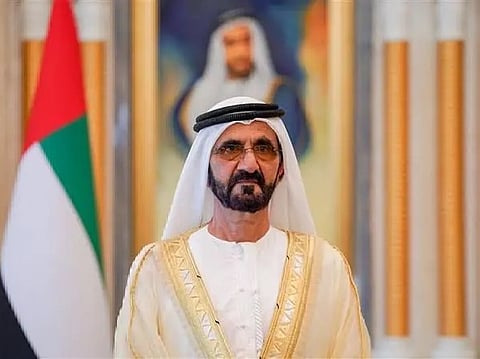 The letter is part of The Letters, the second part of Sheikh Mohammed’s Lessons from Life. 