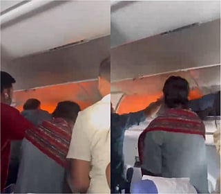 Cabin crew contain fire as IndiGo flight diverted to Hyderabad