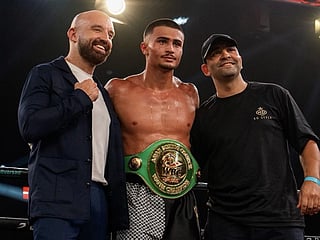 Asaad Touqan picked up a big win at The Meydan Hotel in Dubai 