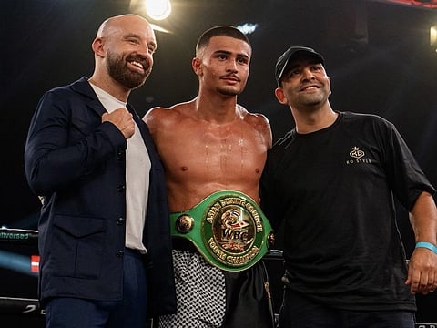Asaad Touqan picked up a big win at The Meydan Hotel in Dubai 