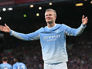 Manchester City's Norwegian striker has purchased a villa in Abu Dhabi 
