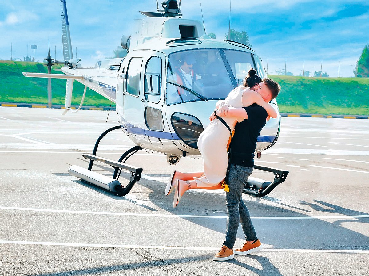Ryan proposes to Paige via helicopter over Dubai after last‑minute plan change